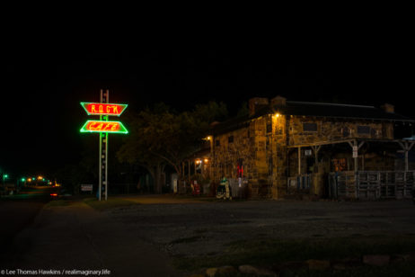 The Rock Cafe in Stroud, Oklahoma is a survivor. Opened in 1939, its sandstone walls have survived I-44, an F3 tornado, and a fire.